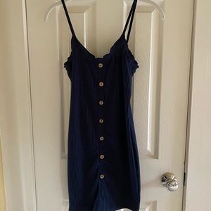 Navy blue dress